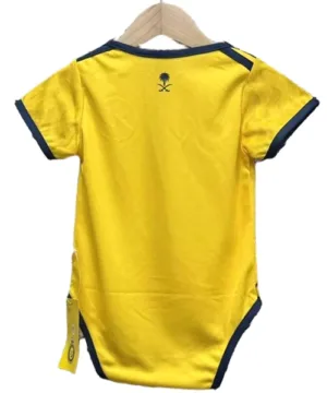 Al-Nassr FC Niños Camiseta 2025 2026 Casa Amarilla - Camisetas De Futbol Personalizadas | escamisetasfutbol