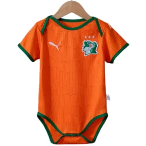 Costa De Marfil Niños Camiseta 2026 Casa Naranja - Camisetas De Futbol Personalizadas | escamisetasfutbol