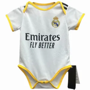 Real Madrid Niños Camiseta 2025 2026 Casa Blanca - Camiseta Real Madrid Niños | escamisetasfutbol