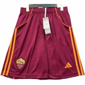 AS Roma Pantalones 2025 2026 Casa Rojo - Maglia As Roma | escamisetasfutbol