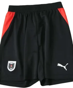 Austria Pantalones 2026 Casa Negro - Pantalón Austria | escamisetasfutbol