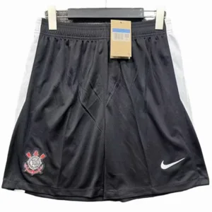 Corinthians Paulista Pantalones 2025 2026 Casa Negro - Corinthians Paulista 2026 | escamisetasfutbol