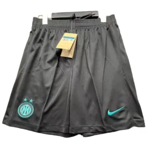 Inter Milán Pantalones 2025 2026 Casa Negro - Pantaloncini Inter Milán | escamisetasfutbol