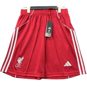 Liverpool Pantalones 2025 2026 Casa Rojo - Maglia Liverpool | escamisetasfutbol