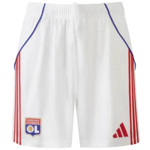 Lyon Pantalones 2025 2026 Casa Blanco - Pantaloncini Lyon | escamisetasfutbol