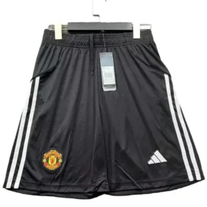 Manchester United Pantalones 2025 2026 Casa Negro - Maglia Manchester United | escamisetasfutbol