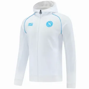 SSC Napoli Chaqueta 2025 2026 Blanca - Ssc Napoli Equipacion | escamisetasfutbol