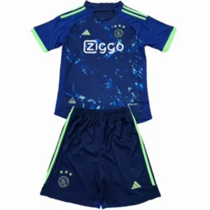 Ajax Niños Conjunto 2024 2025 Azul - Tuta Ajax Niños | escamisetasfutbol