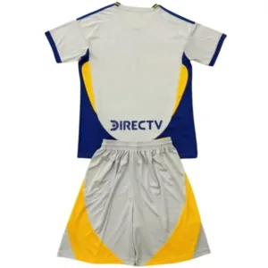 Boca Juniors Niños Conjunto 2025 2026 Gris - Tuta Boca Juniors Niños | escamisetasfutbol
