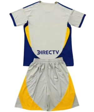 Boca Juniors Niños Conjunto 2025 2026 Gris - Tuta Boca Juniors Niños | escamisetasfutbol