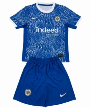 Eintracht Frankfurt Niños Conjunto 2025 2026 Azul - Tuta Eintracht Frankfurt Niños | escamisetasfutbol