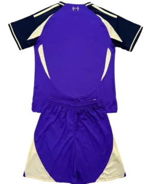 Liverpool Niños Conjunto 2025 2026 Púrpura - Equipacion Liverpool Niños | escamisetasfutbol
