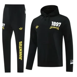 Juventus Conjunto 2024 2025 Negro - Equipación Juventus | escamisetasfutbol