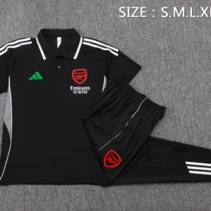 Arsenal Conjunto 2025 2026 Negro - Maglia Arsenal | escamisetasfutbol