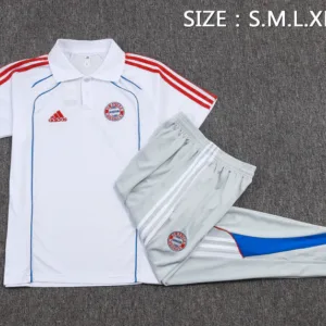 Bayern Múnich Conjunto 2025 2026 Blanco - Tuta Bayern Múnich | escamisetasfutbol