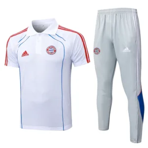 Bayern Múnich Conjunto 2025 2026 Blanco - Tuta Bayern Múnich | escamisetasfutbol