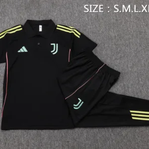 Juventus Conjunto 2025 2026 Negro - Equipación Juventus | escamisetasfutbol