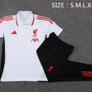Liverpool Conjunto 2025 2026 Blanco - Maglia Liverpool | escamisetasfutbol