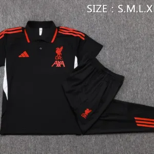 Liverpool Conjunto 2025 2026 Negro - Maglia Liverpool | escamisetasfutbol