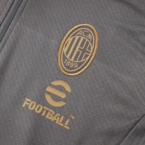 AC Milan Conjunto 2024 2025 Gris - Maglia Ac Milan | escamisetasfutbol