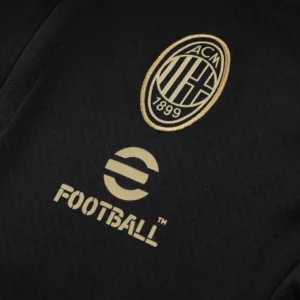 AC Milan Conjunto 2024 2025 Negro - Maglia Ac Milan | escamisetasfutbol