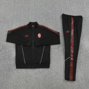 AC Milan Conjunto 2025 2026 Negro - Maglia Ac Milan | escamisetasfutbol
