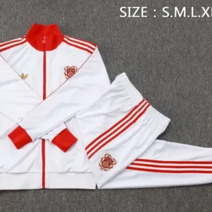 Bayern Múnich Conjunto 2025 2026 Blanco - Tuta Bayern Múnich | escamisetasfutbol
