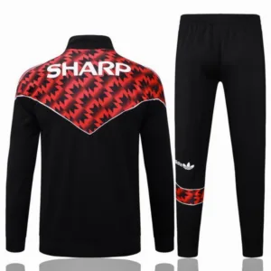 Manchester United Niños Conjunto 2025 2026 Negro - Equipacion Manchester United Niños | escamisetasfutbol