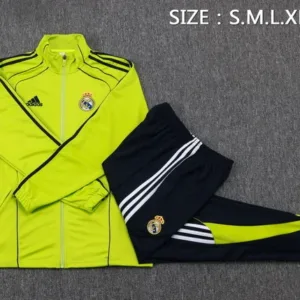 Real Madrid Niños Conjunto 2025 2026 Verde - Tuta Real Madrid Niños | escamisetasfutbol