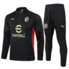 AC Milan Conjunto 2024 2025 Negro - Maglia Ac Milan | escamisetasfutbol