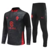 AC Milan Conjunto 2025 2026 Negro - Maglia Ac Milan | escamisetasfutbol