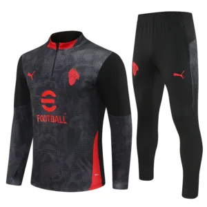 AC Milan Conjunto 2025 2026 Negro - Maglia Ac Milan | escamisetasfutbol