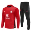 AC Milan Conjunto 2025 2026 Rojo - Maglia Ac Milan | escamisetasfutbol