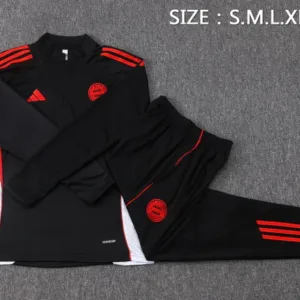 Bayern Múnich Conjunto 2025 2026 Negro - Tuta Bayern Múnich | escamisetasfutbol