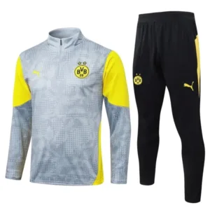 Borussia Dortmund Conjunto 2025 2026 Gris - Borussia Dortmund Barata | escamisetasfutbol