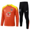 Brasil Conjunto 2026 Naranja - Brasil Barata | escamisetasfutbol