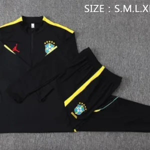 Brasil Conjunto 2026 Negro - Brasil Barata | escamisetasfutbol