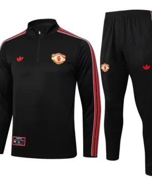 Manchester United Conjunto 2025 2026 Negro - Maglia Manchester United | escamisetasfutbol