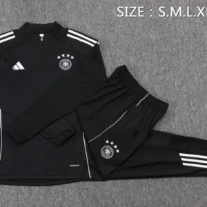 Alemania Niños Conjunto 2025 Negro - Equipacion Alemania Niños | escamisetasfutbol