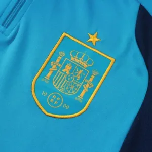 España Niños Conjunto 2026 Azul - España Niños Barata | escamisetasfutbol