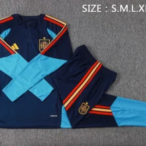 España Niños Conjunto 2026 Azul - España Niños Barata | escamisetasfutbol