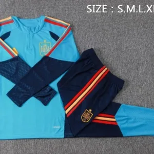 España Niños Conjunto 2026 Azul - España Niños Barata | escamisetasfutbol