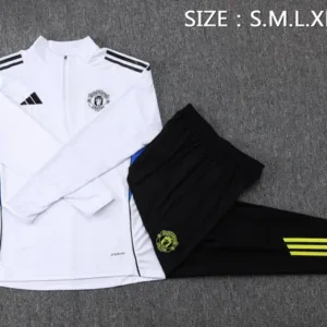 Manchester United Niños Conjunto 2025 2026 Negro - Equipacion Manchester United Niños | escamisetasfutbol