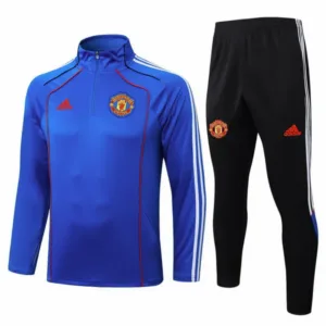 Manchester United Niños Conjunto 2025 2026 Azul - Equipacion Manchester United Niños | escamisetasfutbol