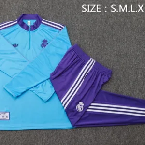 Real Madrid Niños Conjunto 2025 2026 Azul - Tuta Real Madrid Niños | escamisetasfutbol