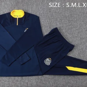 Santos FC Conjunto 2025 2026 Azul - Tuta Santos FC | escamisetasfutbol