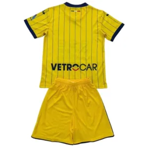 Hellas Verona Niños Conjunto cuarta Amarillo - Tuta Hellas Verona Niños | escamisetasfutbol