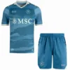 SSC Napoli Conjunto 2024 2025 cuarta Azul - Ssc Napoli Equipacion | escamisetasfutbol