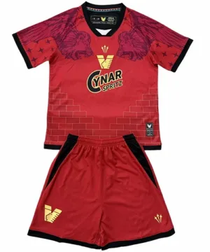 Venezia Niños Conjunto 2025 2026 cuarta Rojo - Venezia Niños Barata | escamisetasfutbol