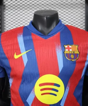 FC Barcelona Camiseta Edición Jugadores 2025 2026 cuarta Roja - Camiseta Barcelona | escamisetasfutbol